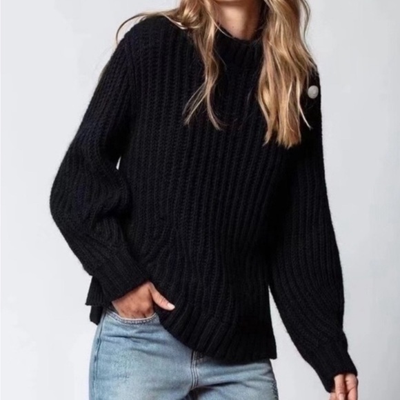 Zadig and Voltaire Marlon Awa Black Sweater size XS - Picture 4 of 12